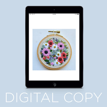 Digital Download - Wildflower Sampler Embroidery Pattern Primary Image