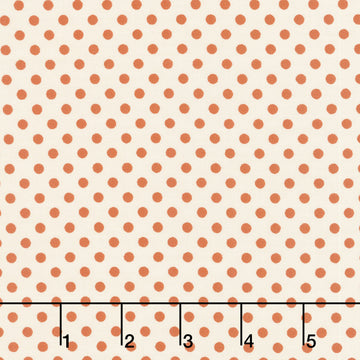 Creating Memories - Autumn - Woven Polkadot Ginger Yardage Primary Image