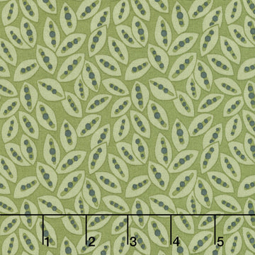 Mystic Meadow - Seed Pods Green Yardage