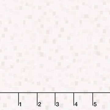 Mystic Meadow - Grid Cream Yardage