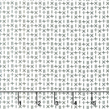 Back to School - Math Symbols White Yardage