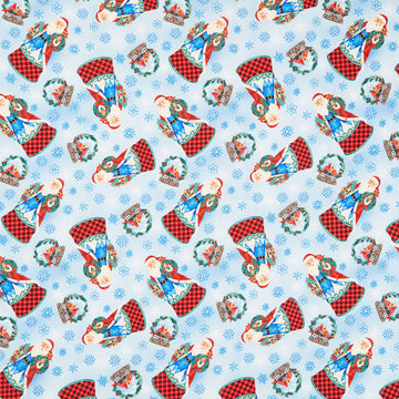 Highland Glen - Santa Blue Yardage