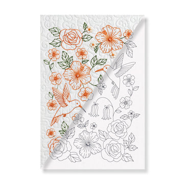 Missouri Star Embroidery Panel - Hummingbird Lane