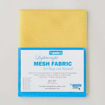 ByAnnie Lightweight Mesh - 18" x 54" - Dandelion