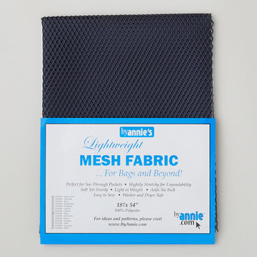 ByAnnie Lightweight Mesh - 18" x 54" - Navy