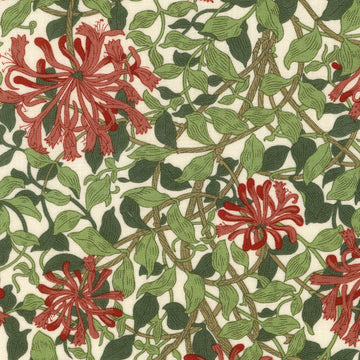Suffolk Holiday - Small Honeysuckle Madderleaf Yardage