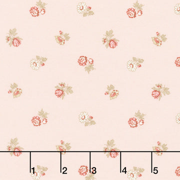 Love Letters - Tossed Floral Pink Yardage
