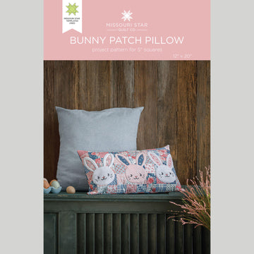 Bunny Patch Pillow Pattern by Missouri Star