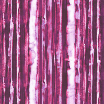Peony Love - Stripe Plum Yardage