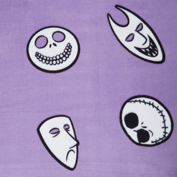 Fleece Prints - Nightmare Characters Toss Multi Yardage