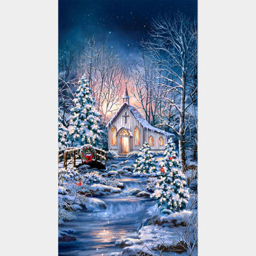 Peace & Harmony - Holiday Chapel Multi Digitally Printed Panel