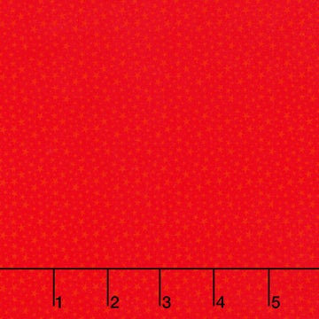 Stripes and Stars - Tiny Stars Red Yardage
