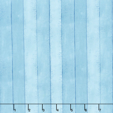 Harvest Delight - Wood Stripe Blue Yardage