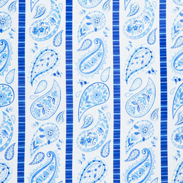 Indigo Lane - Border Stripe Multi Yardage