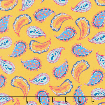 Sway by Kori - Perfect Paisley Amber Yardage