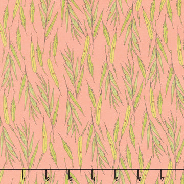 Sway by Kori - Willow Leaves Salmon Yardage