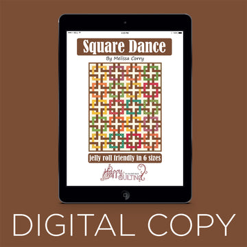 Digital Download - Square Dance Quilt Pattern