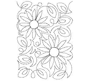 Sunflower Free Machine Quilting Pattern-Missouri Star Quilt Company