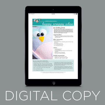 Digital Download - Happy Scrappy Whoo Pattern Primary Image