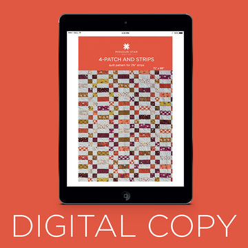 Digital Download - 4-Patch Strips Quilt Pattern by Missouri Star Primary Image