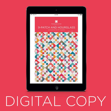Digital Download - 9-Patch and Hourglass Quilt Pattern by Missouri Star Primary Image