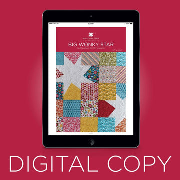 Digital Download - Big Wonky Star Quilt Pattern by Missouri Star Primary Image