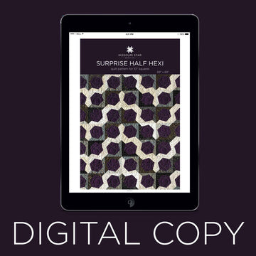 Digital Download - Surprise Half Hexi Quilt Pattern by Missouri Star Primary Image