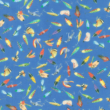 Lake House (Robert Kaufman) - Lures Lagoon Yardage Primary Image