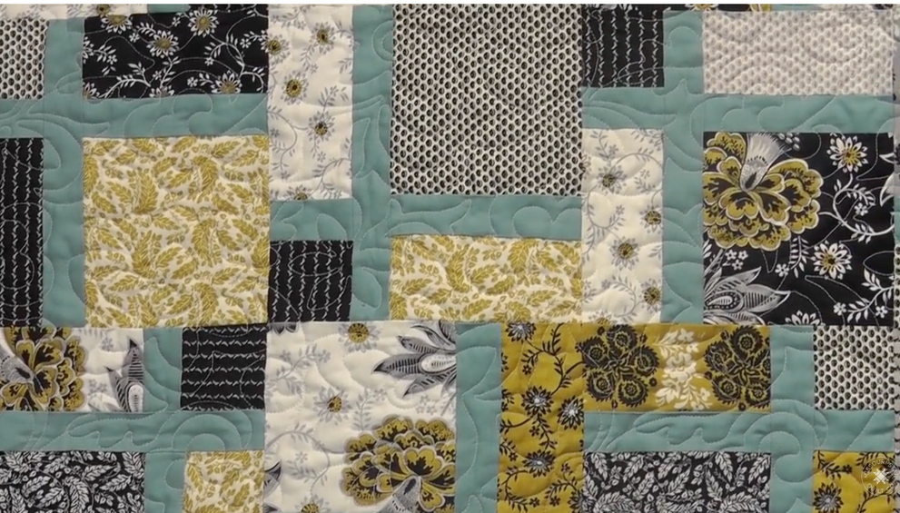 Window Pane 9 Patch Quilt Tutorial: Jenny Doan's Disappearing Nine Patch with Sashing