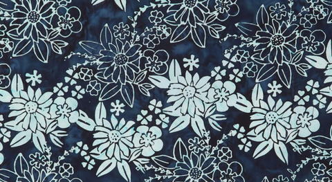 Frosted Foliage Batiks Fabric Collection