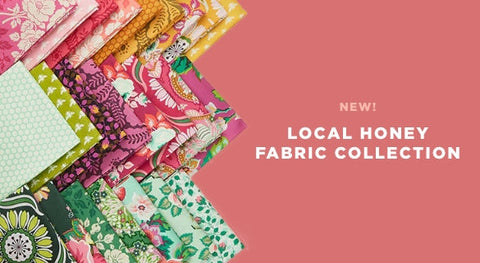 Browse the gorgeous  Local Honey collection by Heather Bailey for FIGO Fabrics here.