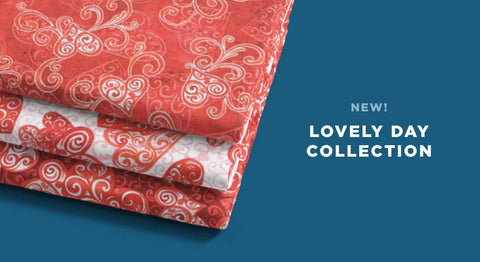 Shop the Lovely Day fabric collection while supplies last.