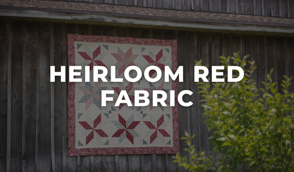 Heirloom Red Fabric at Missouri Star Quilt Co.