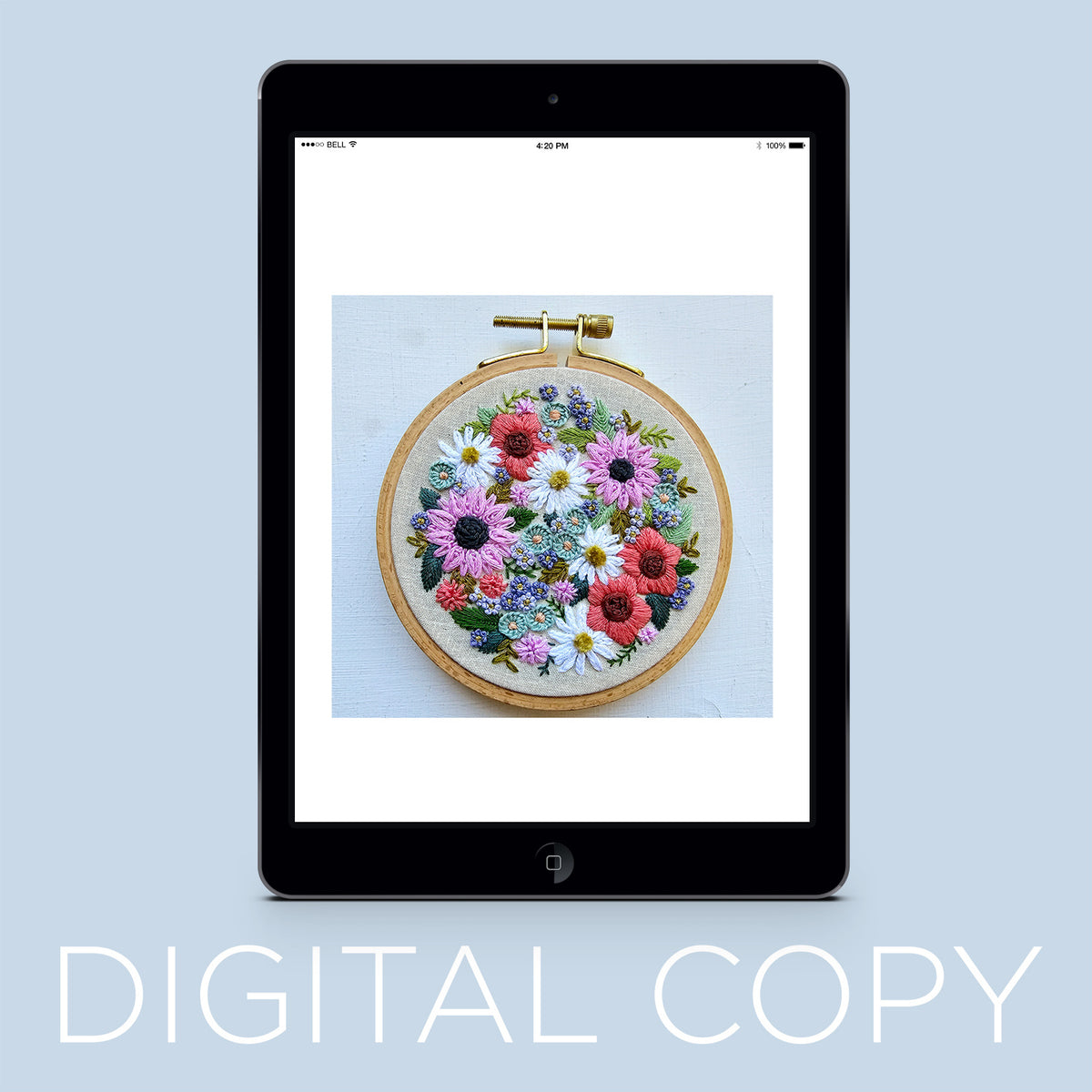 Digital Download - Wildflower Sampler Embroidery Pattern Primary Image