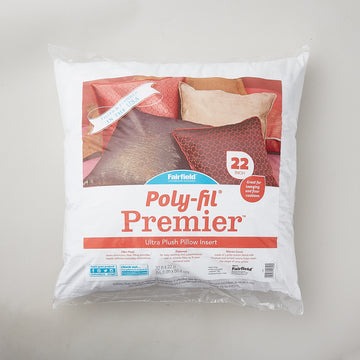 Poly-Fil Premier Ultra Plush Pillow Insert - 22" x 22" Primary Image
