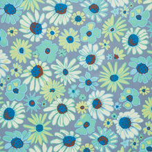 Kaffe Fassett Collective - August 2024 Bloomers Grey Yardage
