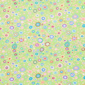 Kaffe Fassett Collective - August 2024 - Roman Glass - Lime Yardage Primary Image