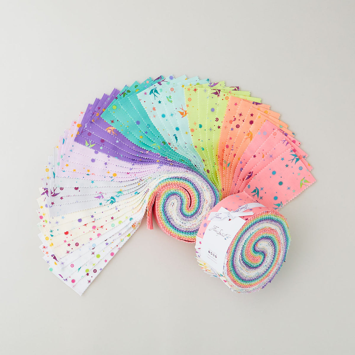 Tula Pink's True Colors Fairy Dust 2 1/2" Strips Primary Image