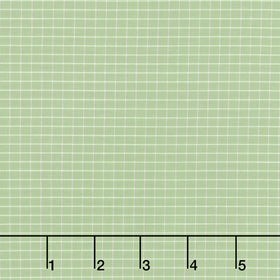 Creating Memories - Spring - Woven Plaid Pea Green Yardage Primary Image