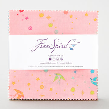 Tula Pink's True Colors Fairy Dust Charm Pack Alternative View #1