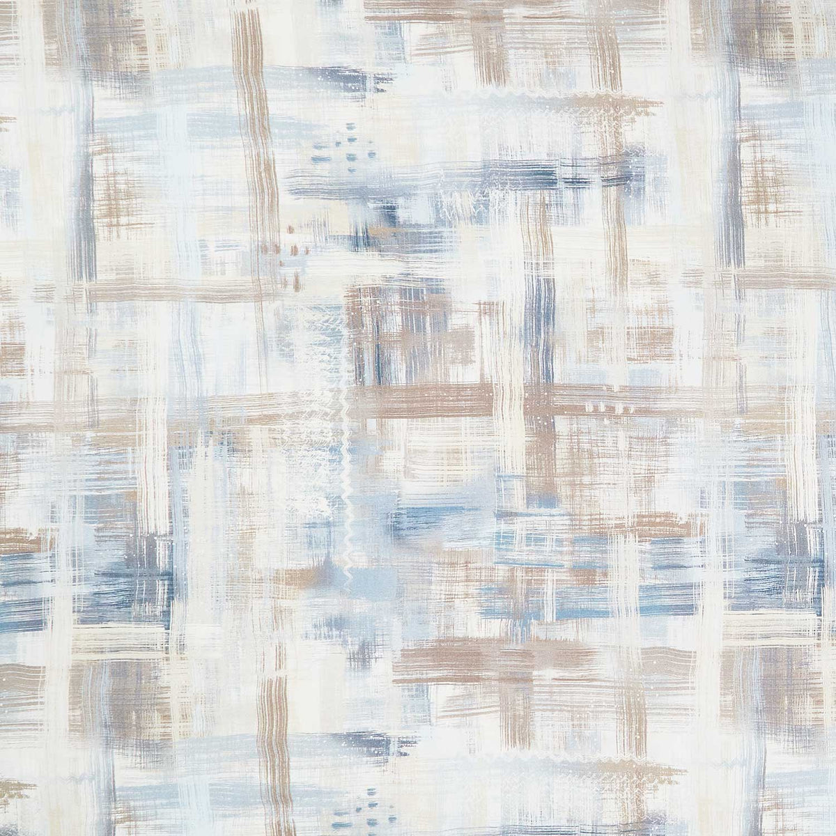 Colorfield Quilt Backs - Tan Cream Blue 108" Wide Backing