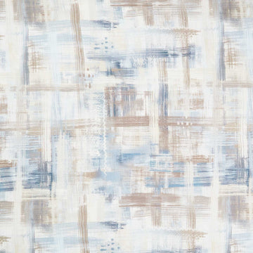 Colorfield Quilt Backs - Tan Cream Blue 108" Wide Backing