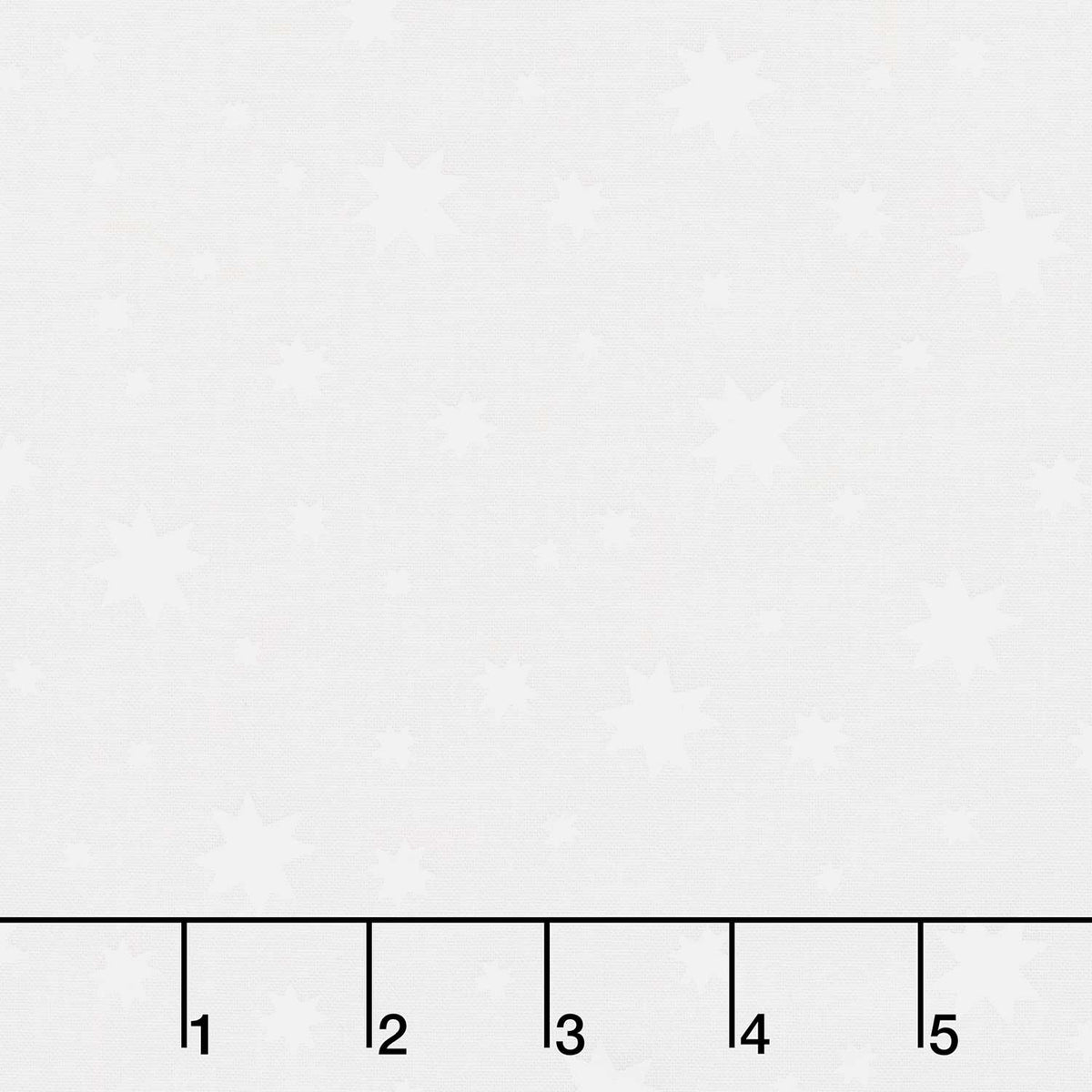 Welcome To Quilt Town - Stars White Yardage
