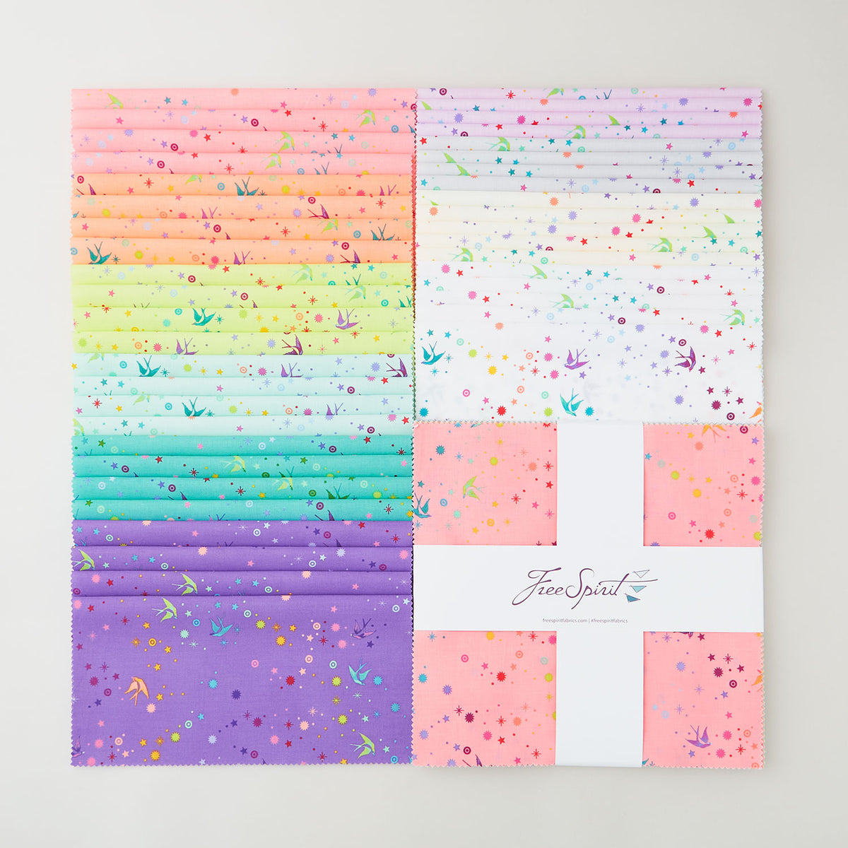 Tula Pink's True Colors Fairy Dust 10" Squares Primary Image