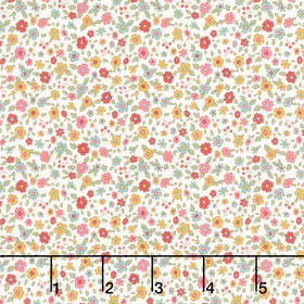 Creating Memories - Spring - Evie Dove White Yardage Primary Image