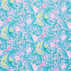 Kaffe Fassett x The Original Morris & Co. - Leicester Aqua Yardage