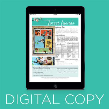 Digital Download - Forest Friends Quilt Pattern Primary Image