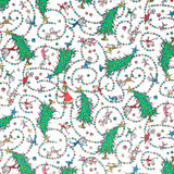 How the Grinch Stole Christmas - Christmas Trees Candy Cane Yardage Primary Image