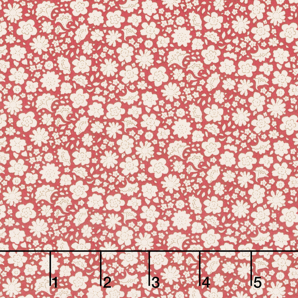 Creating Memories - Winter - Carla Red Yardage Primary Image