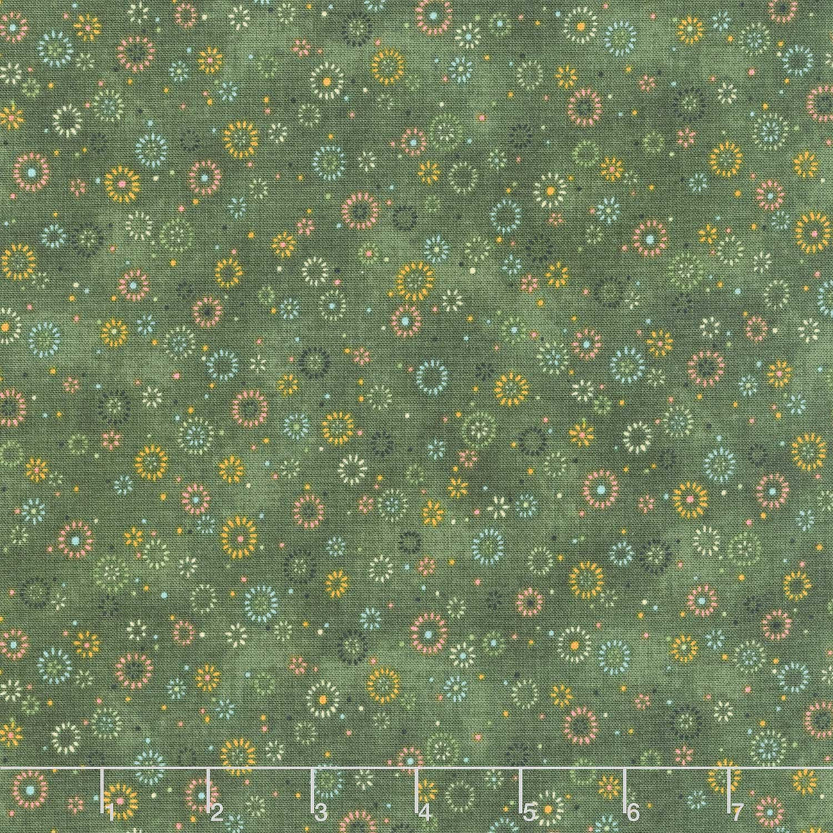 Star Of Wonder, Star Of Light - Twinkle Holly Yardage Primary Image